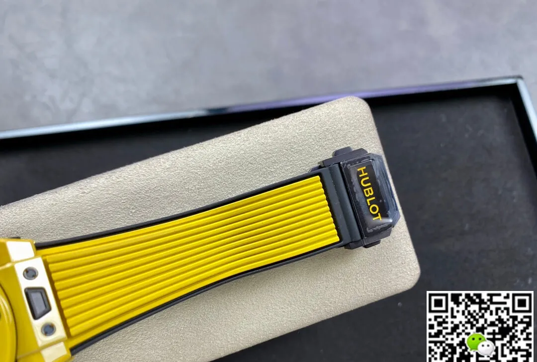 Hublot BIG BANG Unico 441.CY.471Y.RX ZF Factory 1:1 Best Edition Replica Watch Yellow Ceramic Case